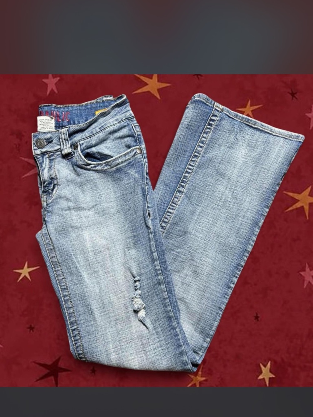 Vintage Hydraulic Women's Light Wash Boot Cut Jeans